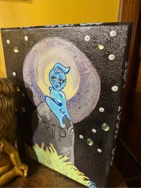 Ghost Figurative Canvas - painting  Art